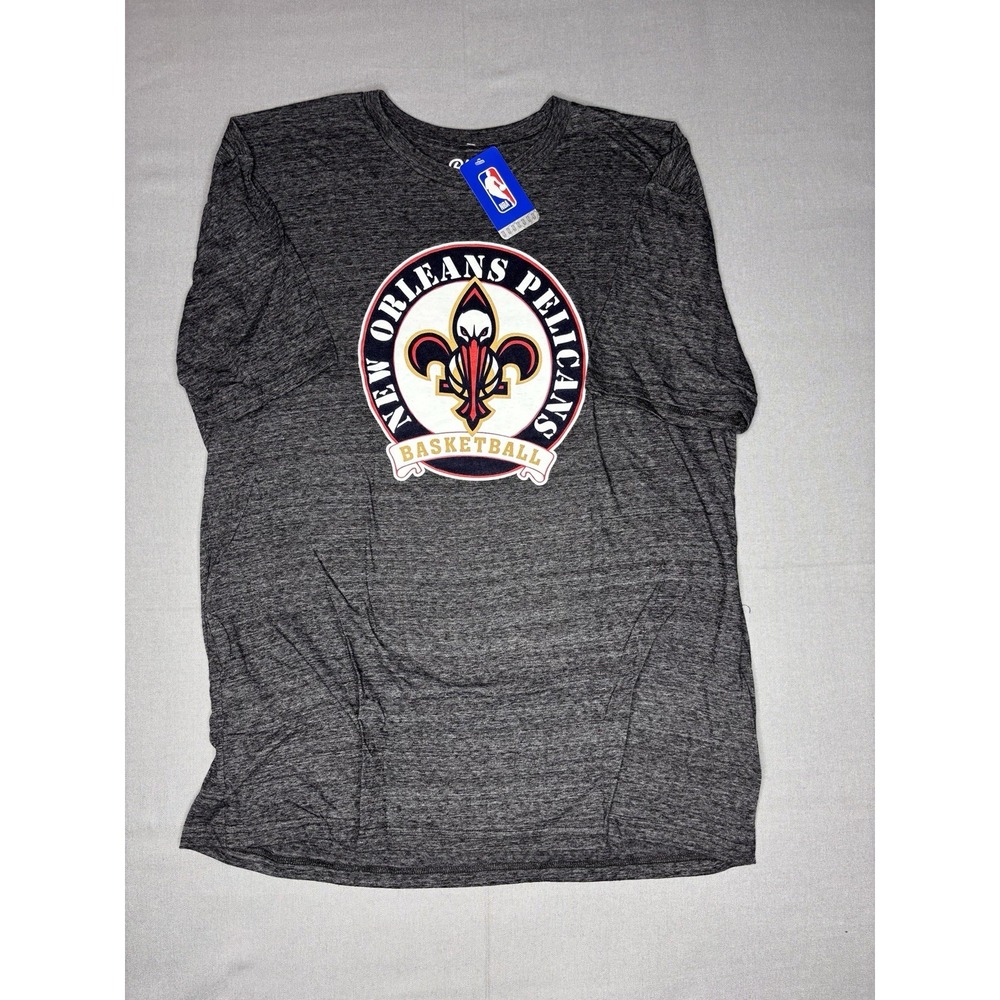Blue 84‎ New Orleans Pelicans NBA T-Shirt - Charcoal Heather - Men's XXL - NWT